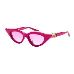 NEW VALENTINO SUNGLASSES, WOMEN PINK CAT EYE EYEWEAR VALENTINO